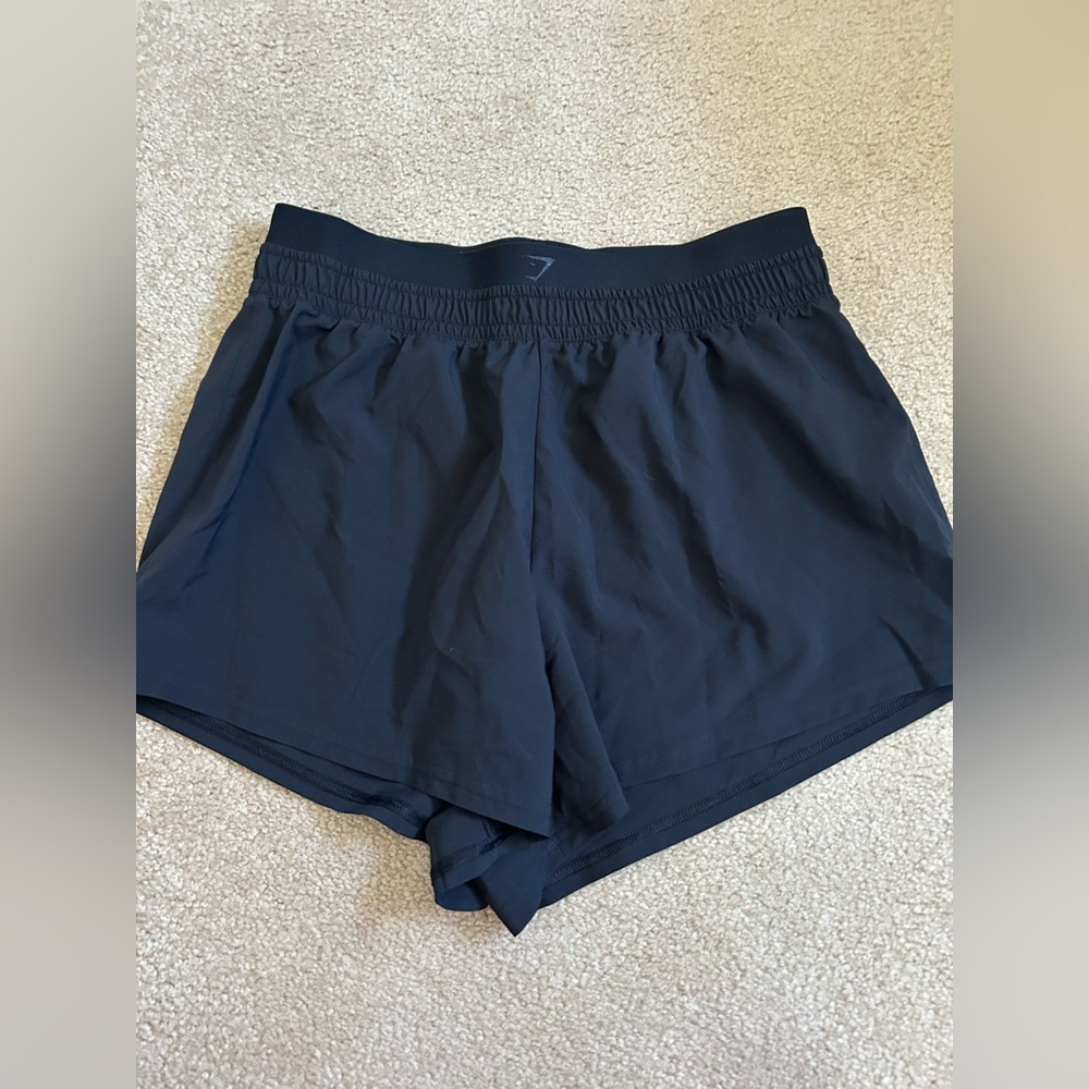 Gymshark Women’s Black Athletic Running Shorts